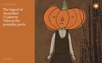 The legend of Jacqueline O'Lantern:
Tales in the pumpkin patch
