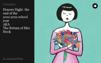 Honors Night: the end of the 2011-2012 school year
AKA
The Return of Mrs. Steck