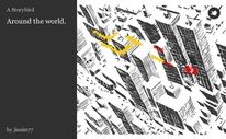 Around the world.