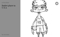 Basket player in U.S.A