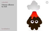 Volcano sillyness by Josh