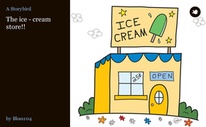 The ice - cream store!!