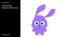A Scary Box Monster Haloween.