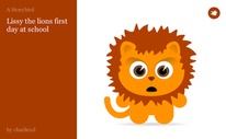 Lissy the lions first day at school
