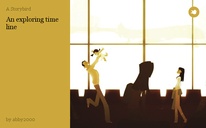 An exploring time line