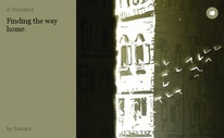 Finding the way home.