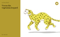 Vroom the vegetarian leopard