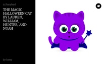 THE MAGIC HALLOWEEN CAT 
BY LAUREN, WILLIAM, HUNTER, AND NOAH