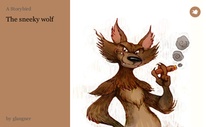 The sneeky wolf