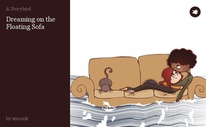 Dreaming on the Floating Sofa