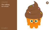 The talking ice-cream