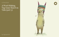 A Word-Making Tag Game Based on Yaks (part 3)