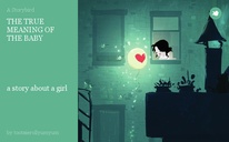 THE TRUE MEANING OF THE BABY 





a story about a girl