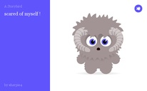 scared of myself !