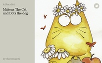 Mittens The Cat, and Dots the dog