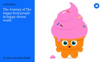The Journey of The happy food people in happy dream world