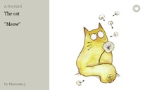 The cat

 "Meow"