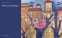 Pink cat's birthday.