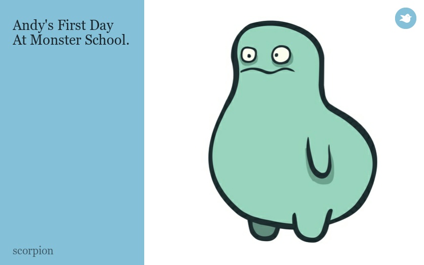 Andy's First Day At Monster School.