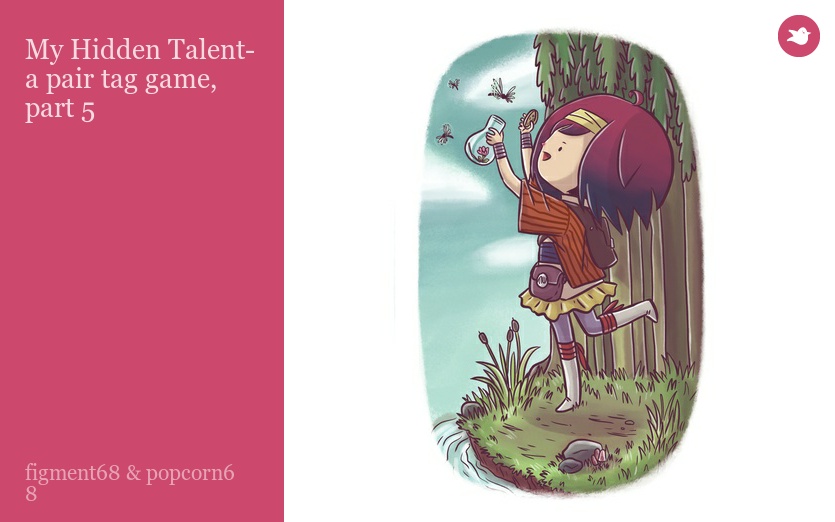 My Hidden Talent- a pair tag game, part 5