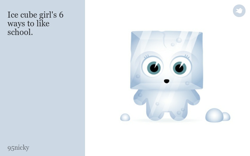 Ice cube girl's 6 ways to like school.