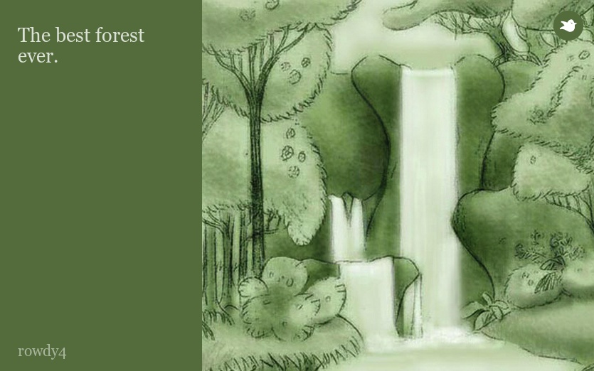 The best forest ever.