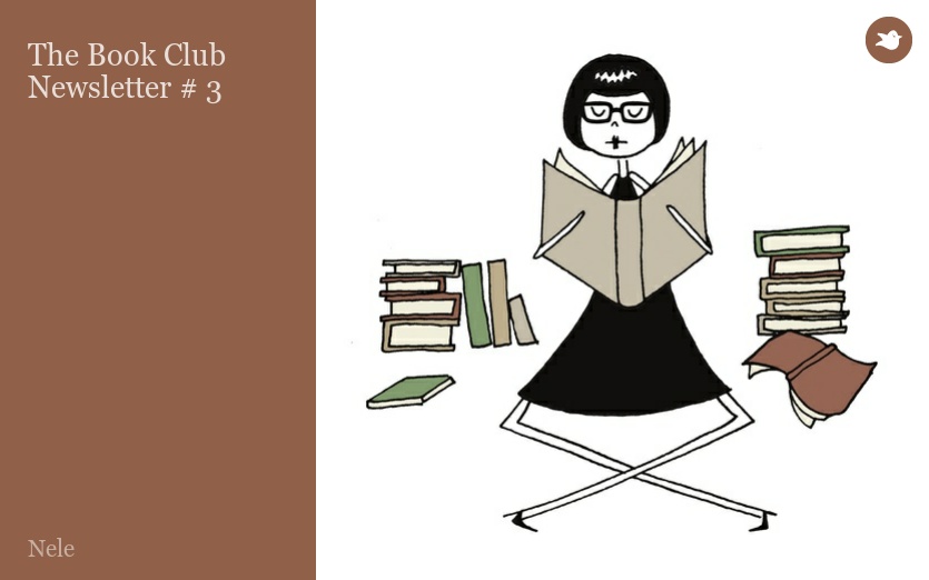 The Book Club Newsletter # 3