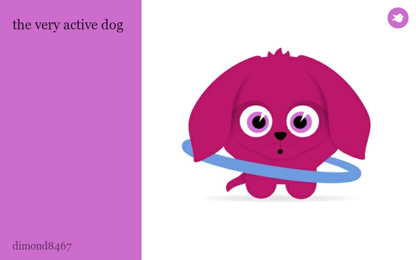 the very active dog