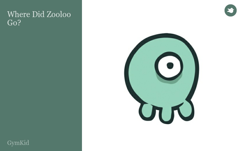 Where Did Zooloo 
 Go?
