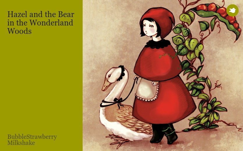 Hazel and the Bear in the Wonderland Woods