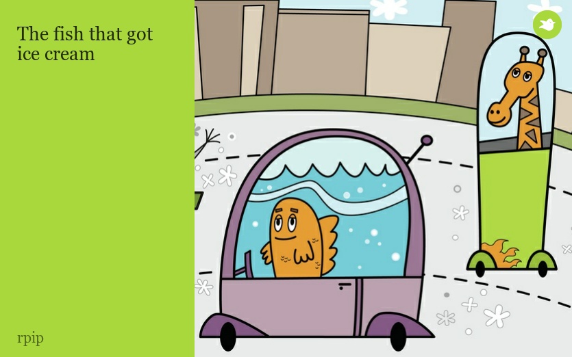 The fish that got ice cream