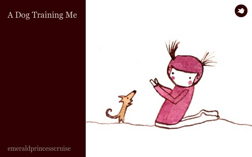 A Dog Training Me