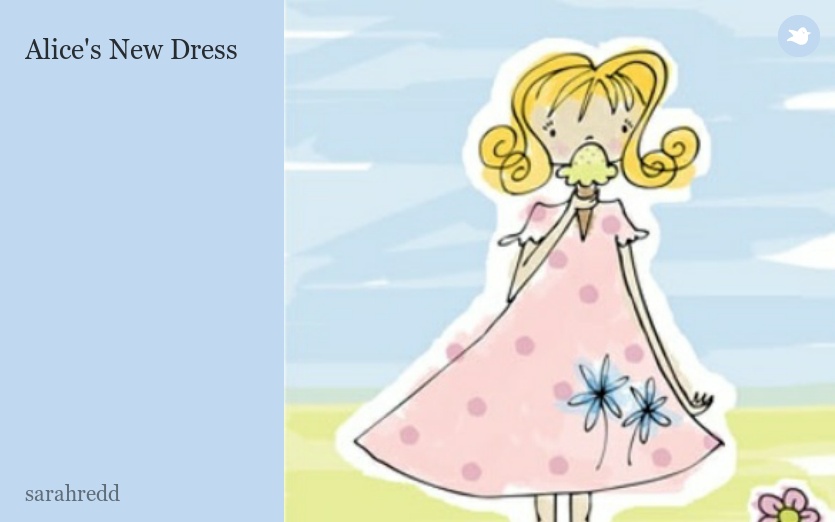 Alice's New Dress