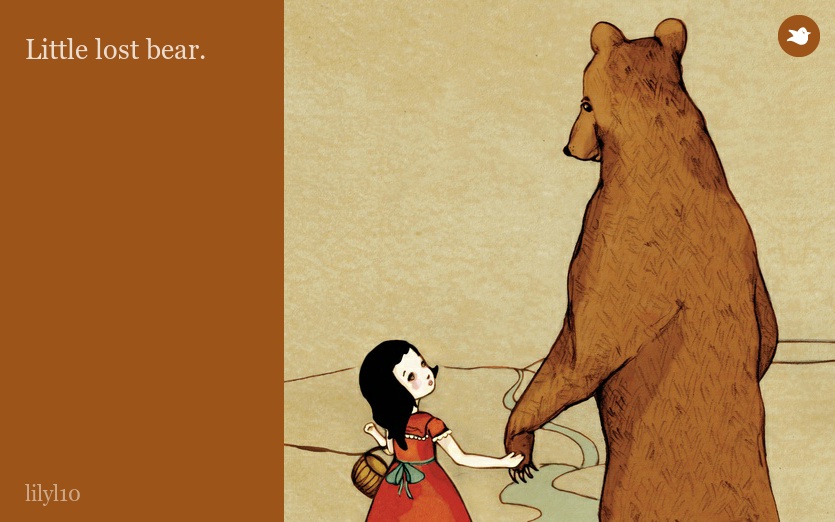 Little lost bear.