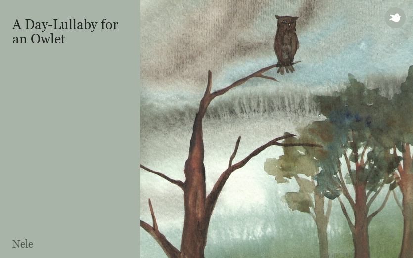 A Day-Lullaby for an Owlet