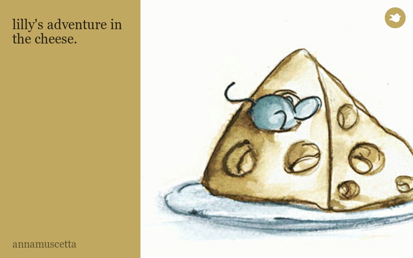 lilly's adventure in the cheese.