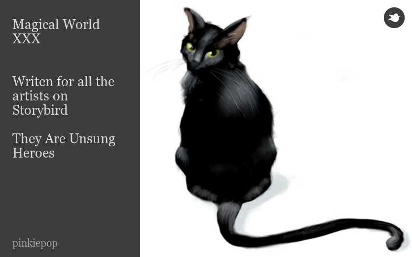 Magical World XXX


Writen for all the artists on Storybird

They Are Unsung Heroes