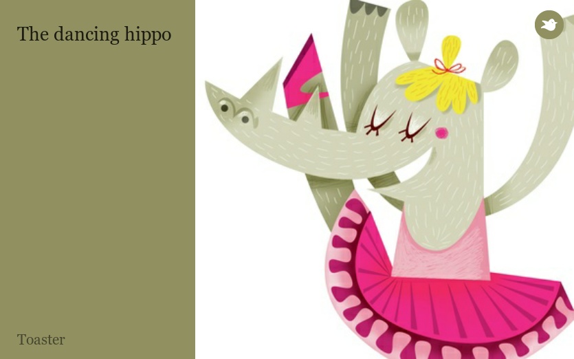 The dancing hippo