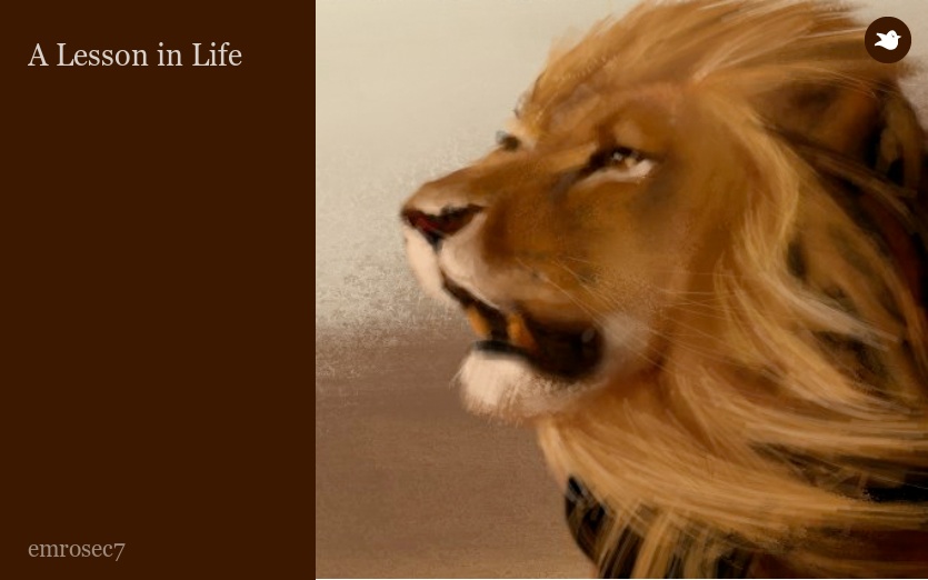 A Lesson in Life