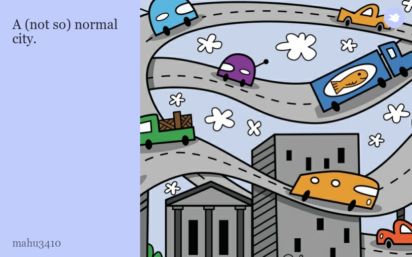 A (not so) normal city.