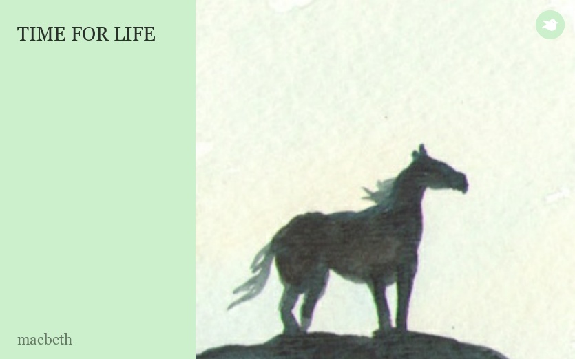 TIME FOR LIFE