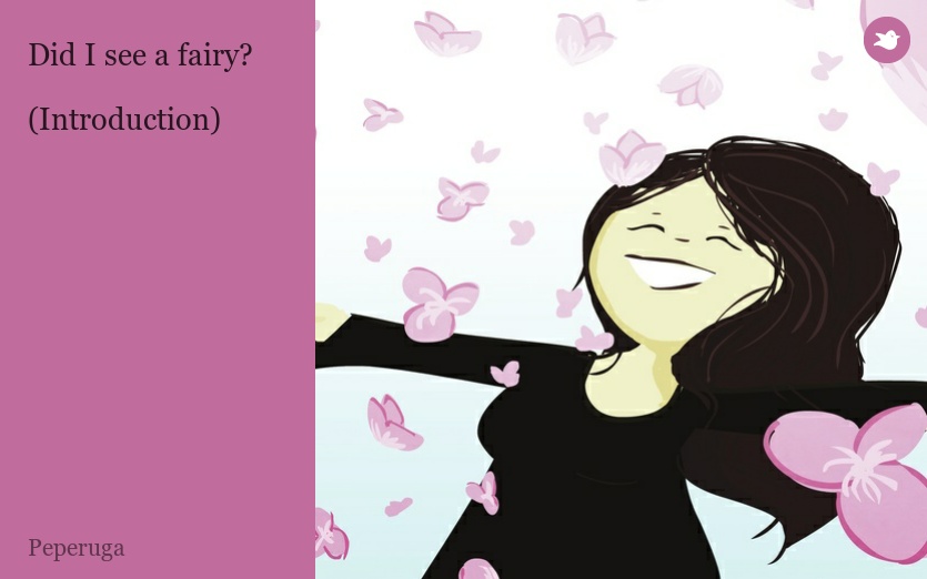 Did I see a fairy?

(Introduction)