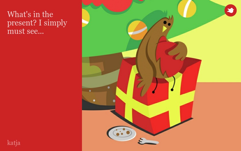 What's in the present? I simply must see...