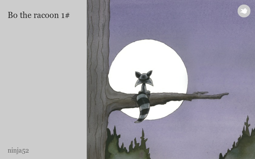 Bo the racoon 1#