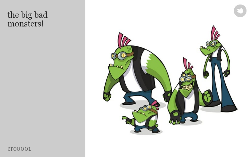 the big bad monsters!
