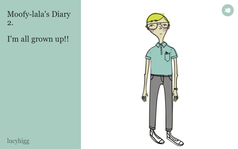 Moofy-lala's Diary 2.

I'm all grown up!!