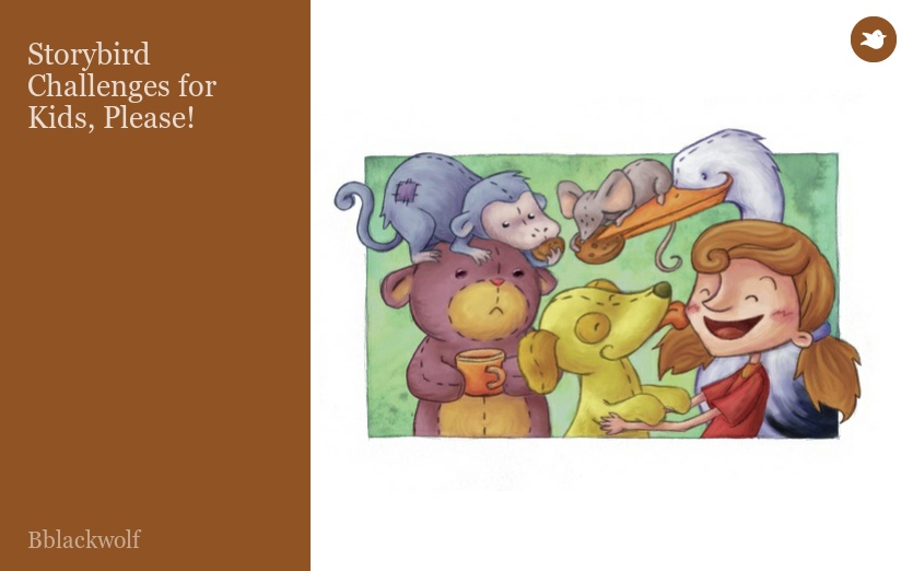 Storybird Challenges for Kids, Please!