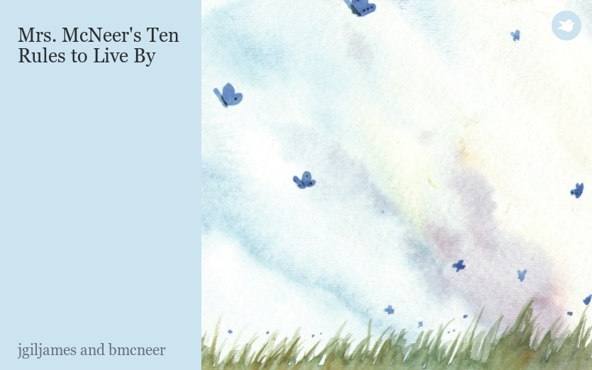 Mrs. McNeer's Ten Rules to Live By
