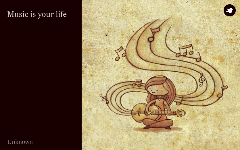 Music is your life