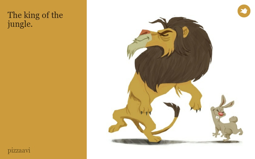 The king of the jungle.
